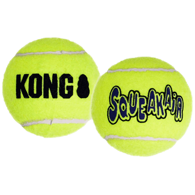 KONG AIR SQUEAKER Tennis Ball 3 pack