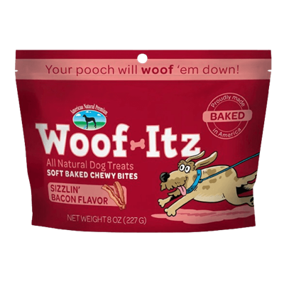 ANP WOOF-ITZ SIZZLIN BACON 6x8oz