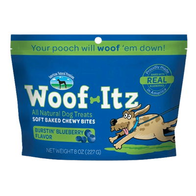 ANP WOOF-ITZ BURSTIN BLUEBERRY 6x8oz