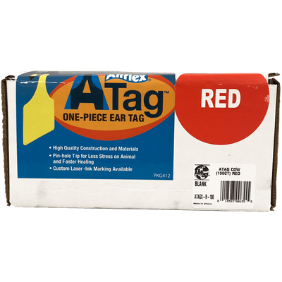 ATAG COW BLANK (100CT) RED