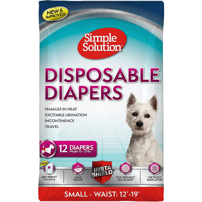 DISPOSABLE DIAPER SMALL 12ct