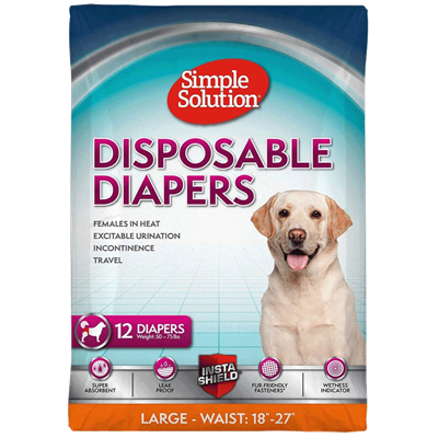 DISPOSABLE DIAPER L/XL 12ct