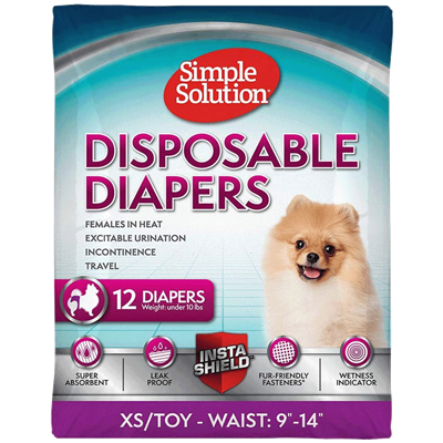 DISPOSABLE DIAPER X-SM 12ct