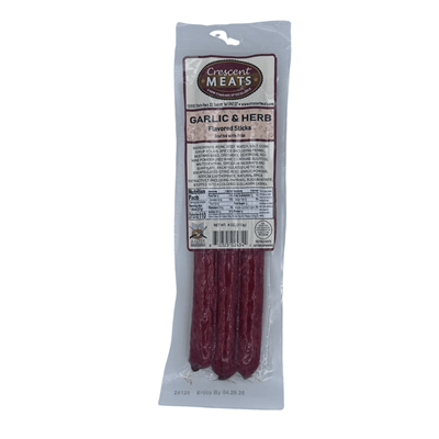 CM GARLIC/HERB MEAT STICKS 10x4oz