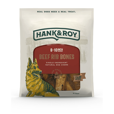 RIB BONES 8-10in 10ct BAG