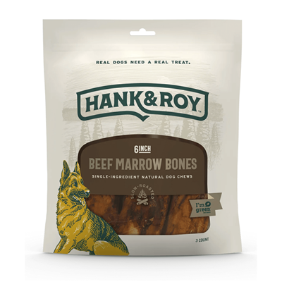 MARROW BONE 6in 3ct BAG