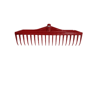 UTILITY RAKE w/60in HANDLE RED