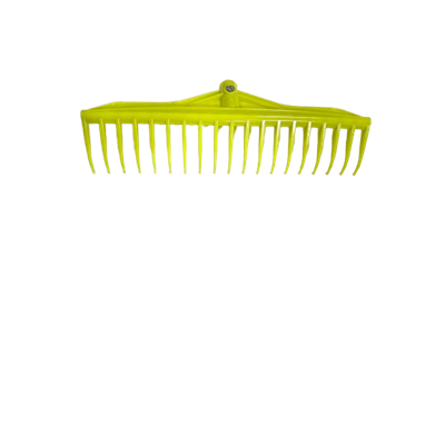 UTILITY RAKE w/60in HANDLE YELLOW