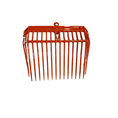 STALL FORK w/54in HANDLE ORANGE