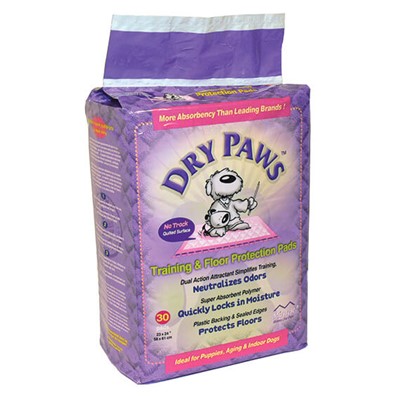 DRY PAWS TRAINING PADS 30pk