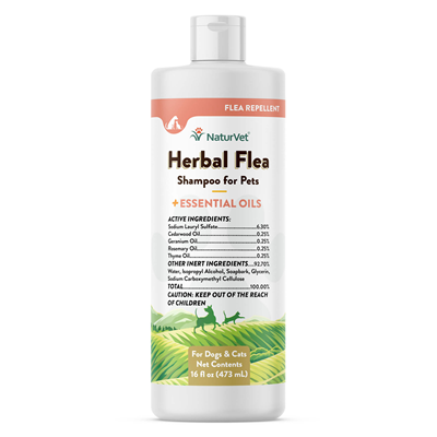 HERBAL FLEA SHAMPOO 16oz