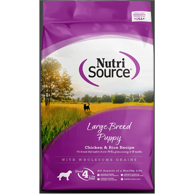 NS LG BREED PUPPY CHK/RICE 4lb