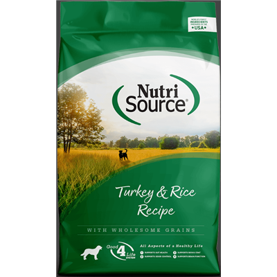 NS TURKEY/RICE DOG 12lb