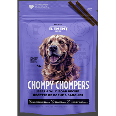 NS CHOMPY CHOMPERS BEEF/WILD BOAR 6oz