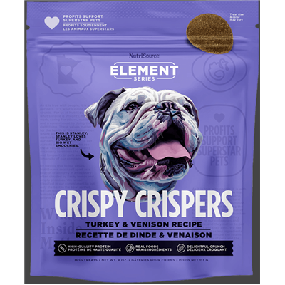 NS CRISPY CRISPERS TURKEY/VENISON 4oz