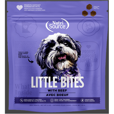 NS GF LITTLE BITES BEEF 6oz