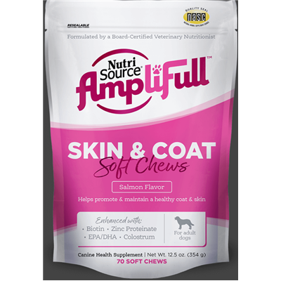 NS AMPLIFULL SKIN/COAT SOFT CHEW 12.5oz