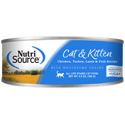 NS CAN CHKN/TRK/LMB/FSH KITTEN 12x5oz