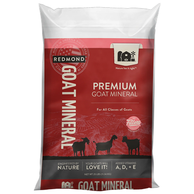 REDMOND GOAT MINERAL MIX 25lb