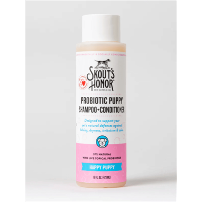 PROBIOTIC SHAM/COND HAPPY PUPPY 16oz