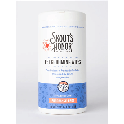 PET GROOMING WIPES 80ct