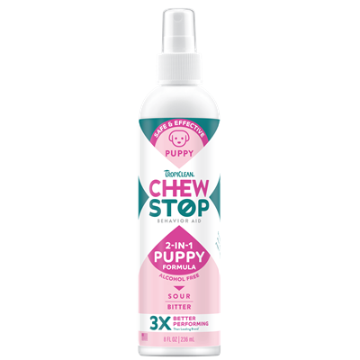 TROPICLEAN CHEW STOP PUPPY SPRAY 8oz