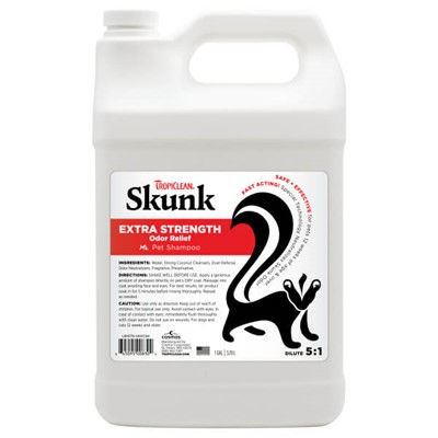 TROPICLEAN SKUNK ODOR CNTRL SHAMPOO GAL