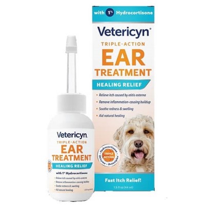 VETERICYN TRIPLE ACTION EAR TRTMNT 1.5oz