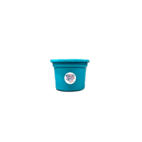 BUCKET FB SILVER LINE TEAL 8qt