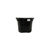 BUCKET FB SILVER LINE BLACK 8qt