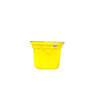 BUCKET FB SILVER LINE YELLOW 8qt