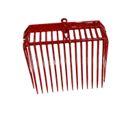 STALL FORK w/54in HANDLE RED