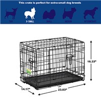 CRATE CONTOUR DOUBLE DOOR 22in