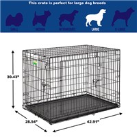 CRATE CONTOUR DOUBLE DOOR 42in