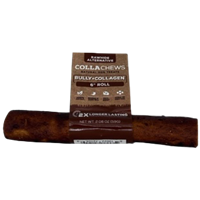 COLLACHEWS BULLY/COLLAGEN ROLL 6in 30ct